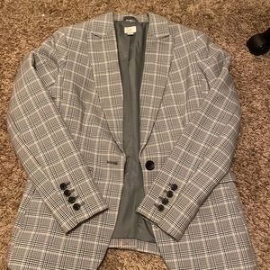 Plaid Blazer